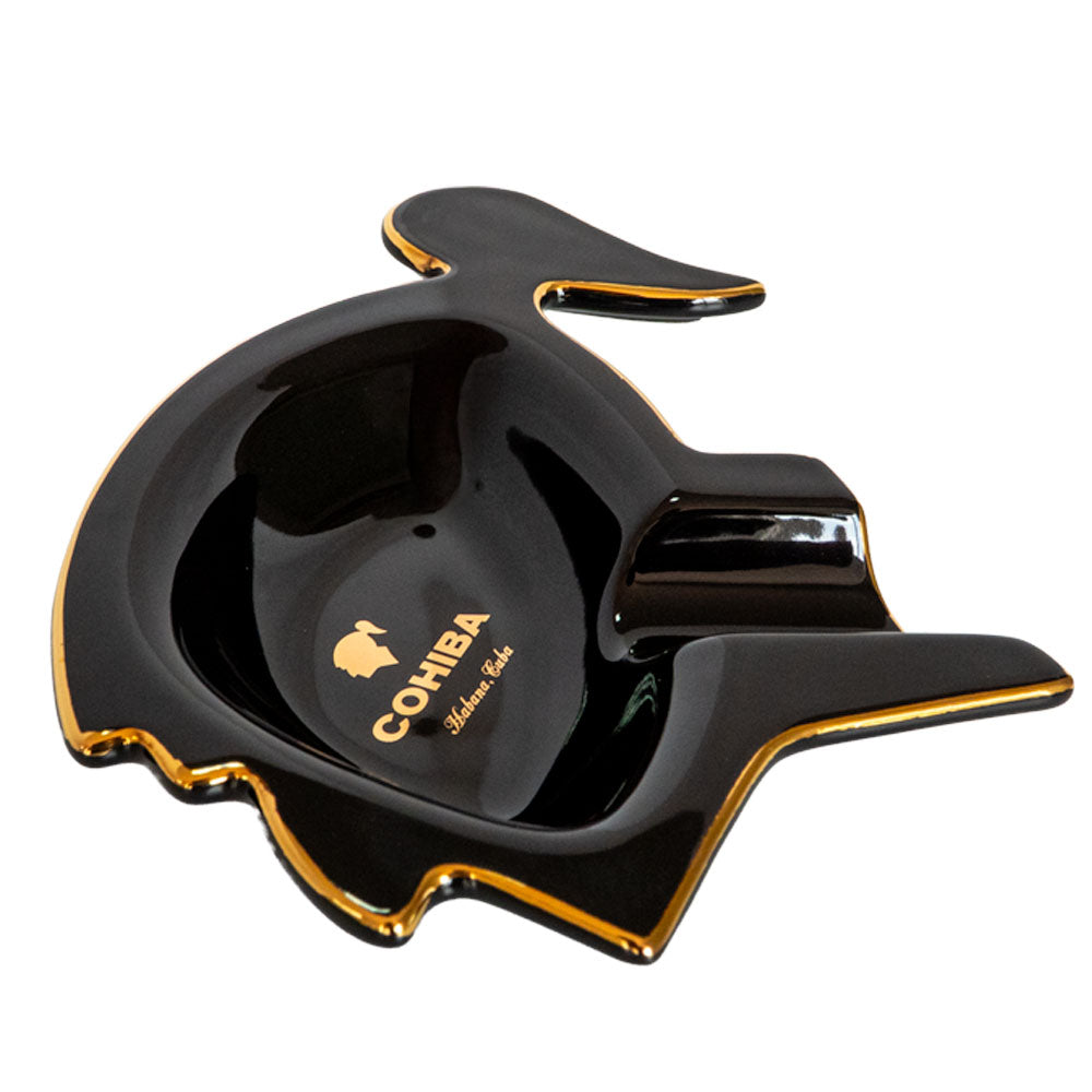 Cenicero Cigarte de porcelana «Cabeza Indio» Cohiba de 1 plaza