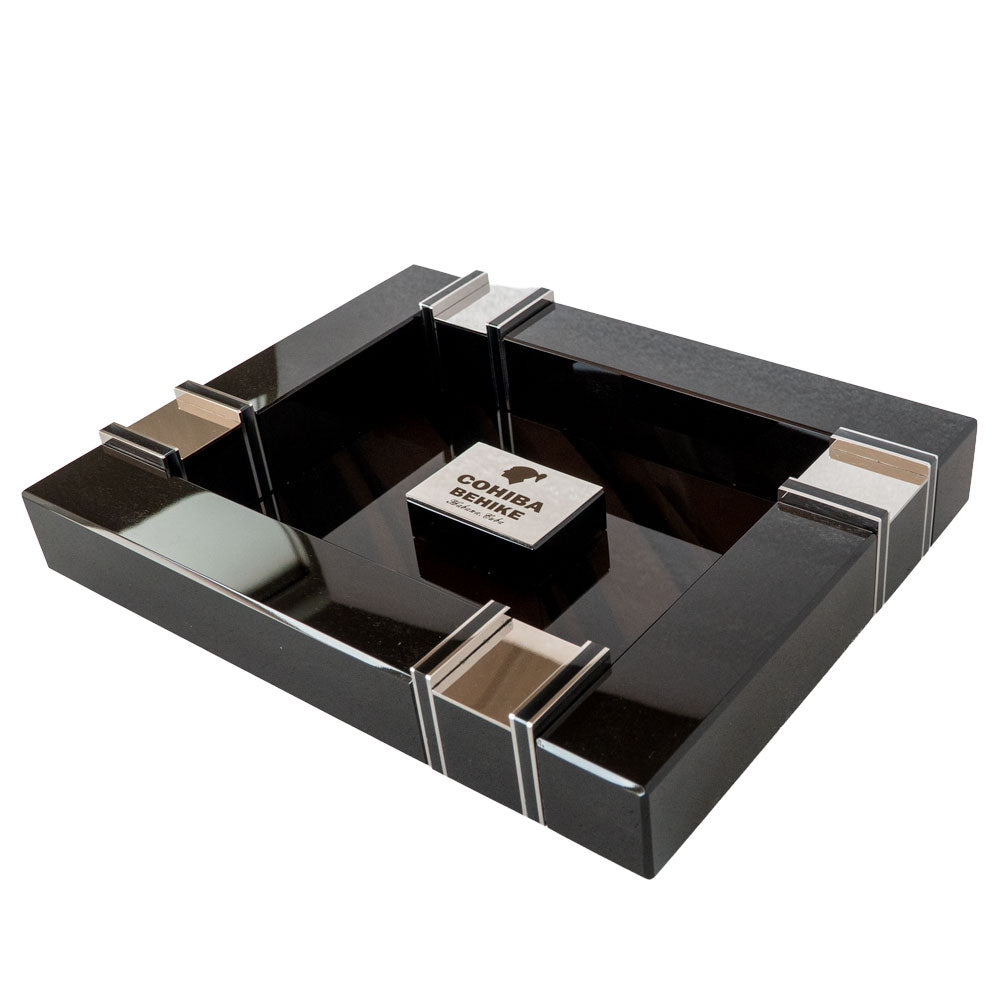 Cenicero Cigarte de Obsidiana de Cuatro Plazas Edición Cohiba Behike