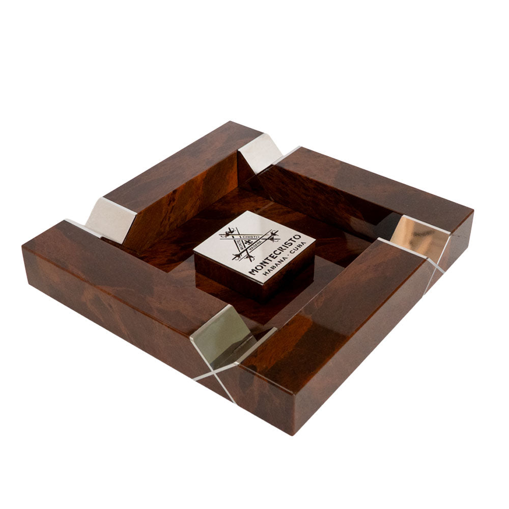 Cenicero Cigarte Montecristo de obsidiana 4 plazas