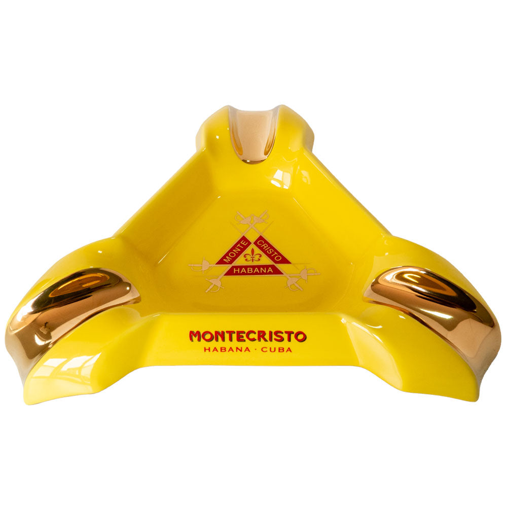 Cenicero Cigarte de Porcelana Montecristo Conde de Tres Plazas