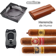 Herencia de Humo – Kit de Habanos Premium con Accesorios de Lujo