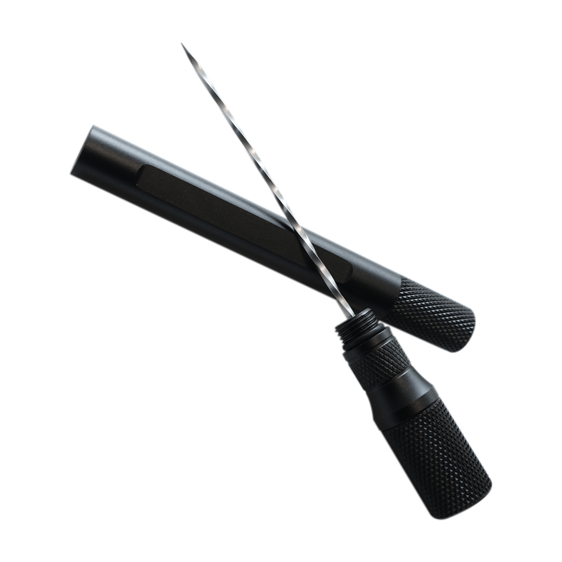 Sacabocado alfiler negro