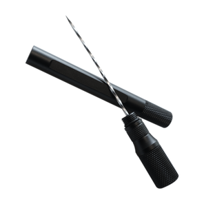 Sacabocado alfiler negro