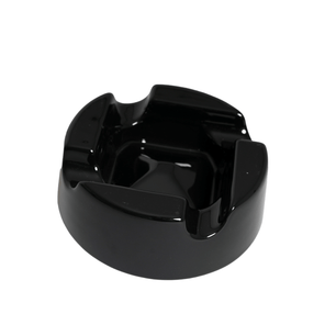 cenicero ceramica negro 4 plazas