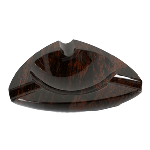 cenicero elie bleu 3 plazas color cafe obsidiana