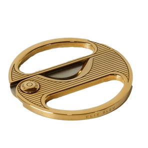 cortador de puros 360 grados dorado lineas elie bleu