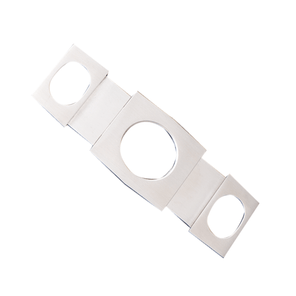 cortador de puros cuadrado cromado