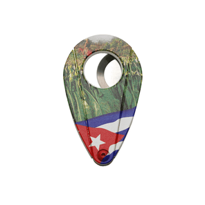 cortador de puros diseno bandera cubana xikar