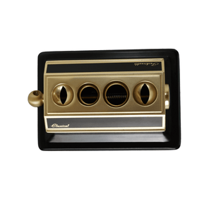 cortador de puros negro dorado escritorio jifeng