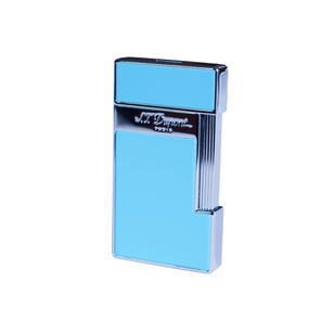 encendedor defi slim dupont azul claro