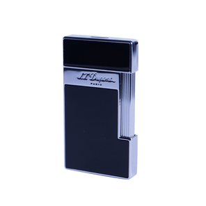 encendedor defi slim dupont dorado gris