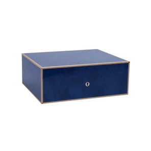 humidor azul 75 habanos elie bleu