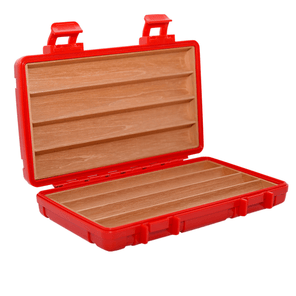 humidor de viaje sumergible 4 puros jifeng
