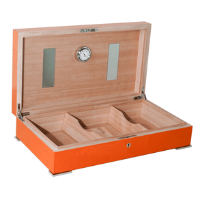 humidor elie bleu medallas naranja 110 puros