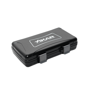 humidor portatil xikar para 5 puros negro