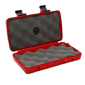 humidor sumergible viaje 5 habanos xikar rojo