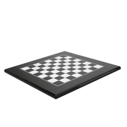 juego de ajedrez de madera en tonos negro y blanco marca kelermex