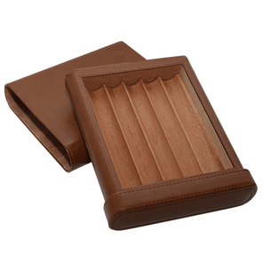 kelermex estuche para 5 habanos piel sintetica