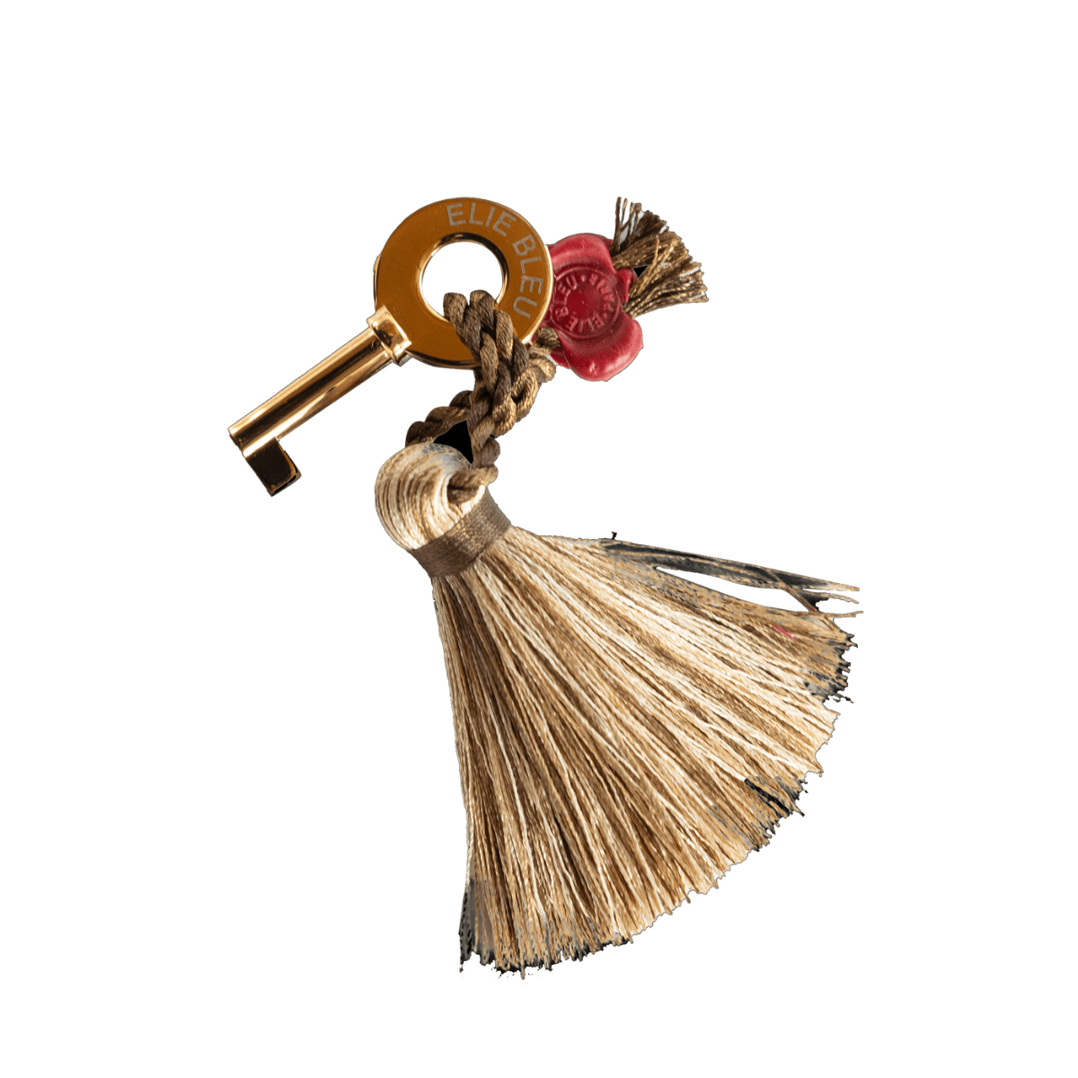 llave dorada para humidor de lujo marca elie bleu