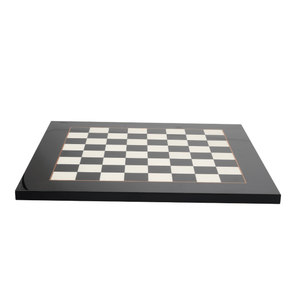 set de ajedrez de madera bicolor negro y blanco de kelermex