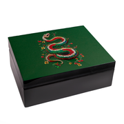 Humidor Kelermex de Cedro con Diseños Exclusivos para 30 Puros