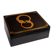 Humidor Kelermex de Cedro con Diseños Exclusivos para 30 Puros