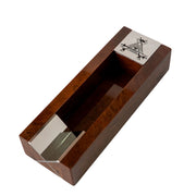 Cenicero Montecristo de obsidiana café 1 plaza