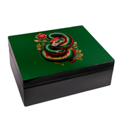 Humidor Kelermex de Cedro con Diseños Exclusivos para 30 Puros