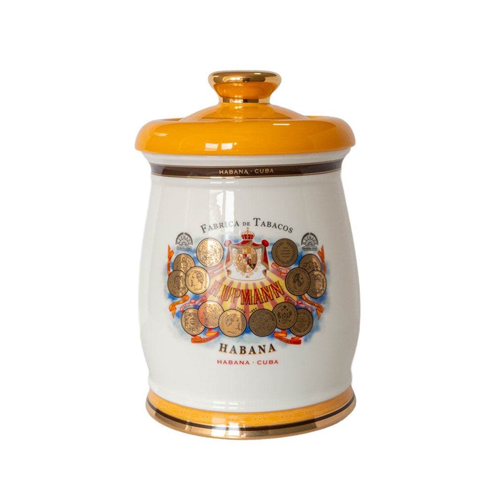 JARRA DE PORCELANA H UPMANN 25 HABANOS CIGARTE