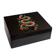 Humidor Kelermex de Cedro con Diseños Exclusivos para 30 Puros