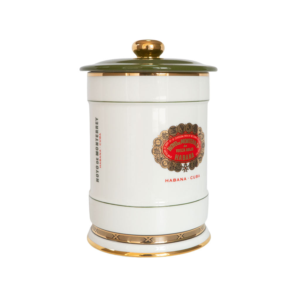 JARRA DE PORCELANA HOYO DE MONTERREY 25 HABANOS CIGARTE