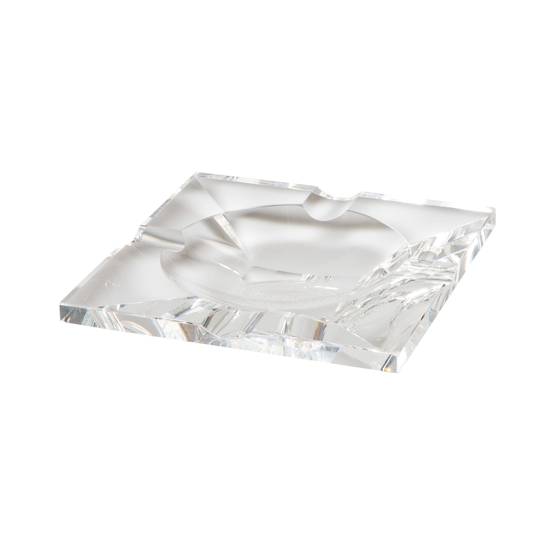 Cenicero Cristal Partagas 4 Habanos Marca Cigarte