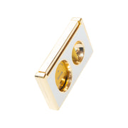 Cortapuro rectangular con doble corte guillotina y 