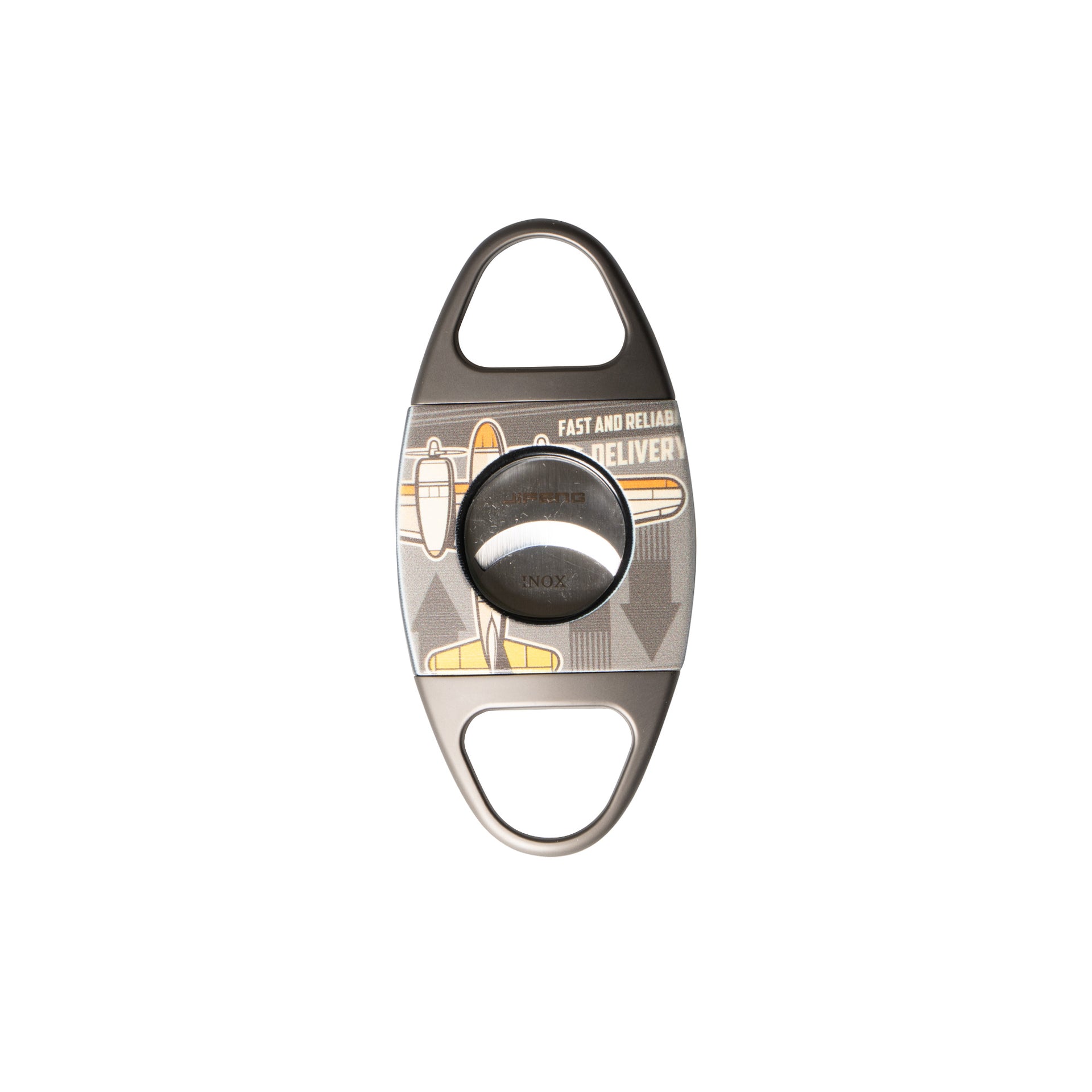 Cortapuro Doble Navaja Serie Cuba Color Gris