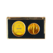 Cortapuro rectangular con doble corte guillotina y 
