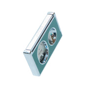 Cortapuro rectangular con doble corte guillotina y 