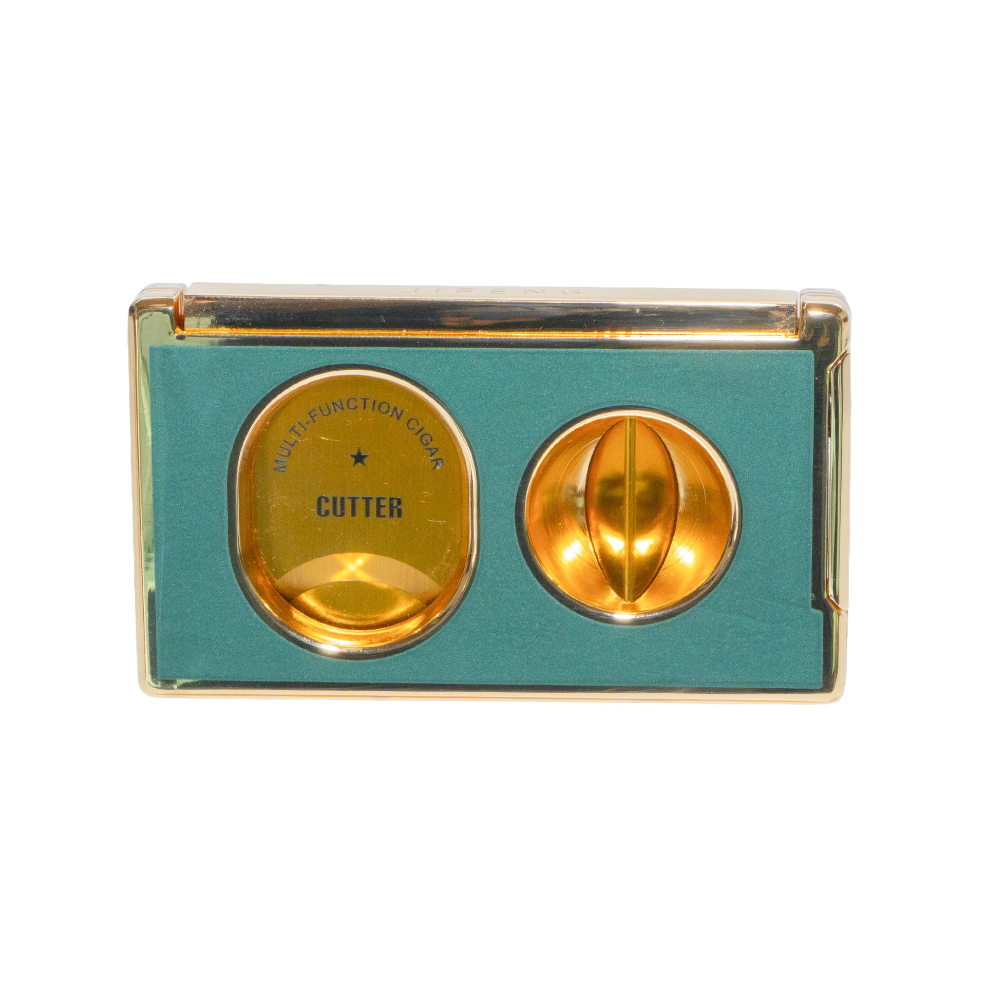 Cortapuro rectangular con doble corte guillotina y "ojo de gato" marca Jifeng