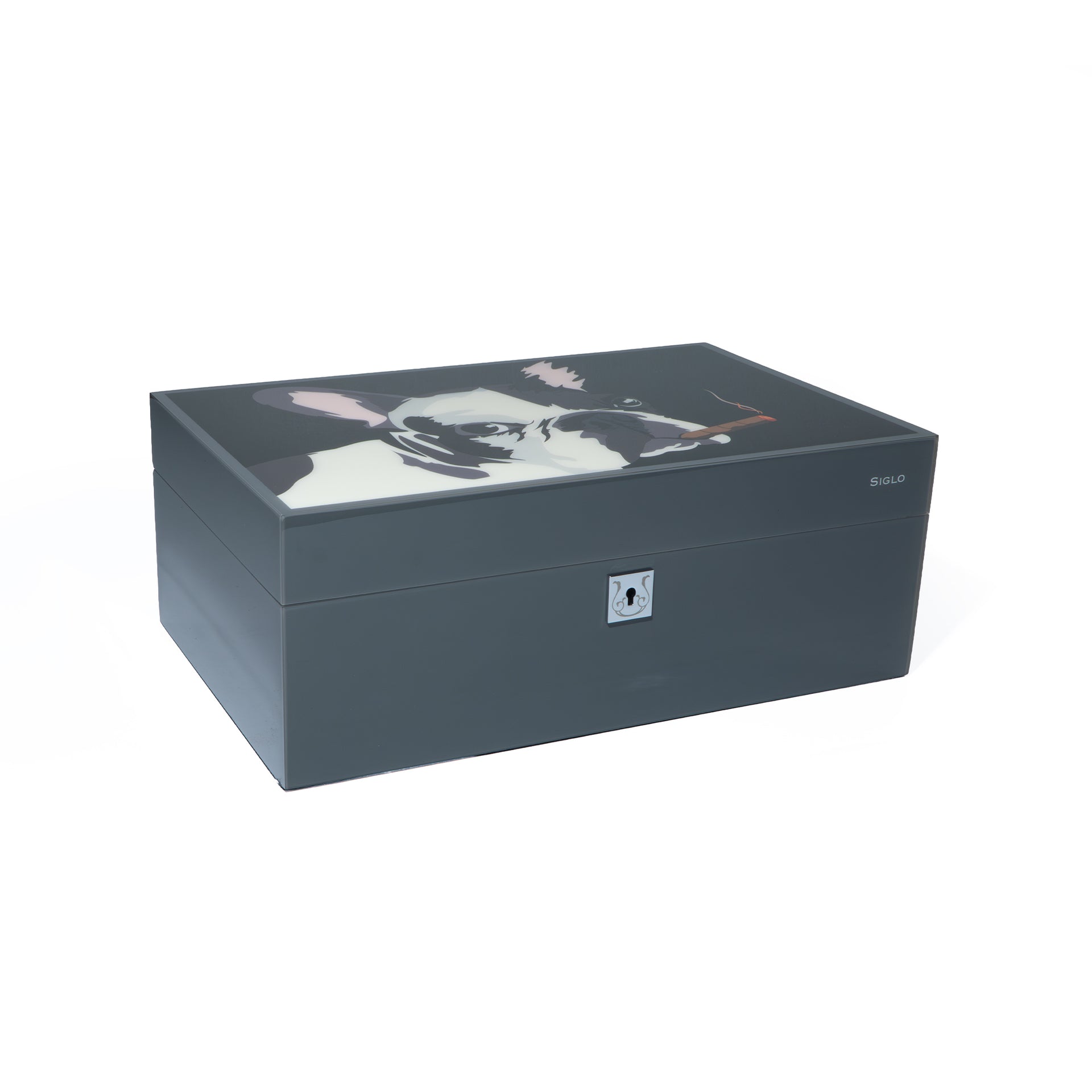Humidor Bulldog para 50 Habanos )