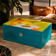 Humidor Cat Verde para 50 Habanos