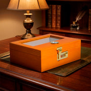 Humidor para 20 Habanos Diseño Compacto con Combinación Numérica