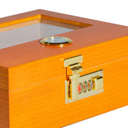 Humidor para 20 Habanos Diseño Compacto con Combinación Numérica