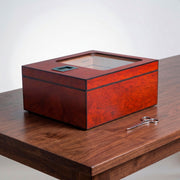 Humidor para 30 Habanos con Chapado en Vavona