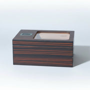 Humidor para 30 Habanos con Chapado en Ébano Negro