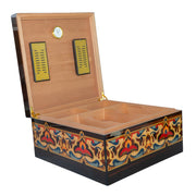 Humidor Gabinete Artesanal para 300 Habanos con Marquetería Artística