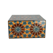 Humidor Gabinete Artesanal para 300 Habanos con Marquetería y Detalles en Madreperla