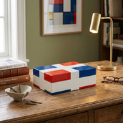 Humidor Artesanal para 110 Habanos Diseño Bandera