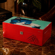 Humidor Cat Rojo para 50 Habanos