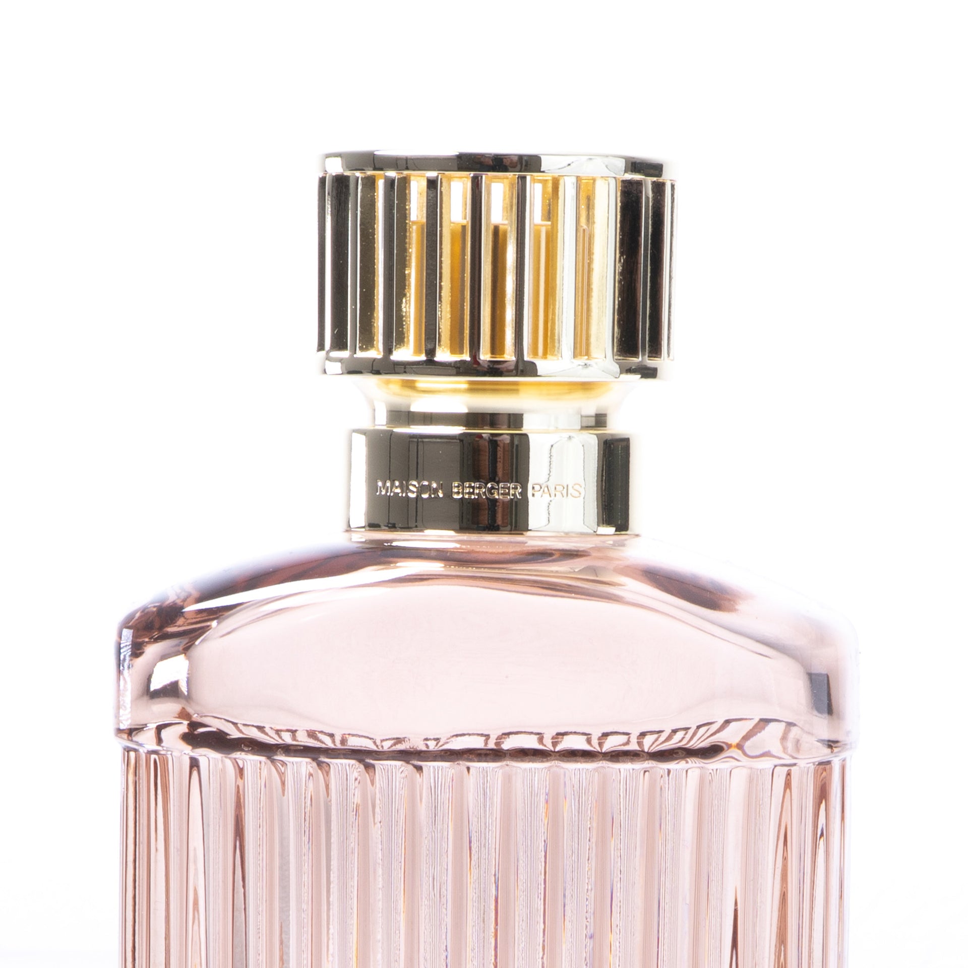 Lámpara Alpha Durazno de Cristal Berger