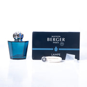Lámpara Azul de Cristal Berger