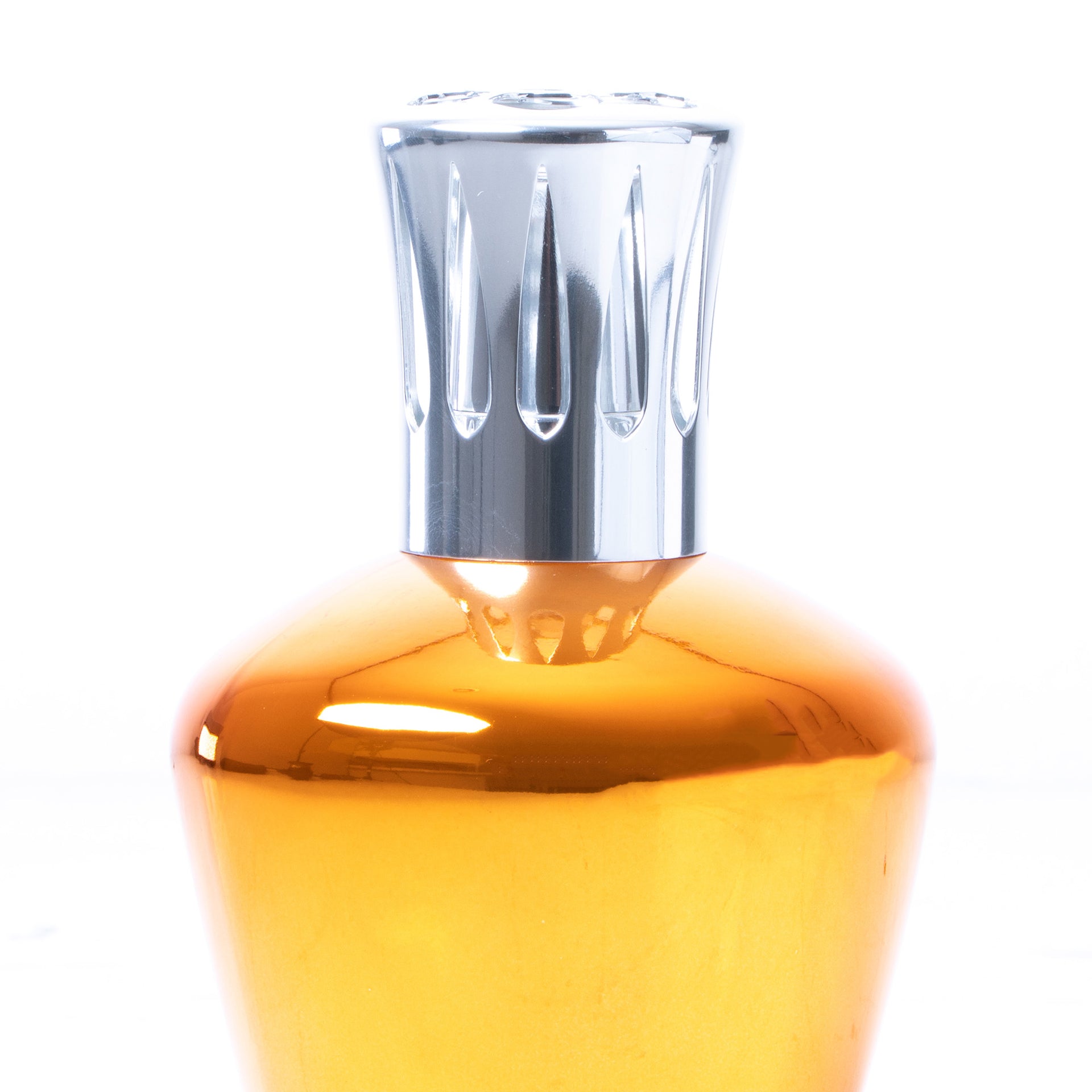 Lámpara Esencial Metallissimo Naranja de Cristal Berger